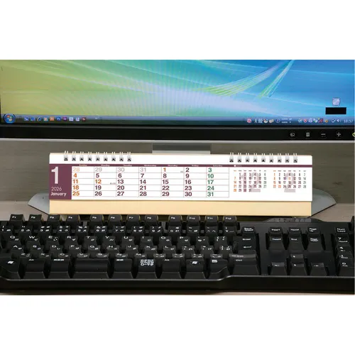 デスクスケジュール・ワイド NK535
