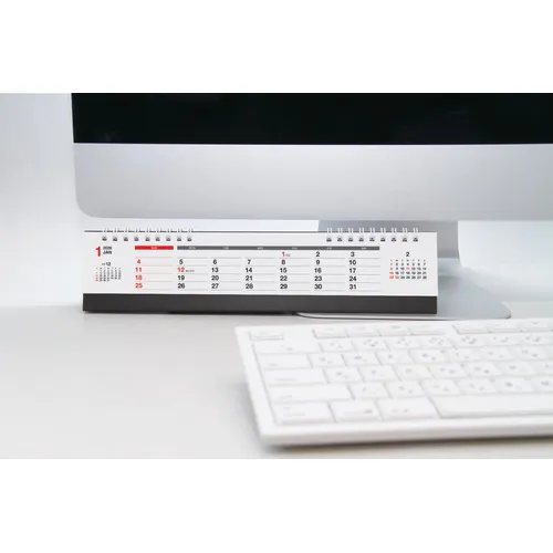 卓上カレンダー　ワイドメモスケジュール NK537