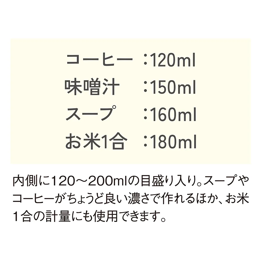 シェコル・目盛付き抗菌マグ