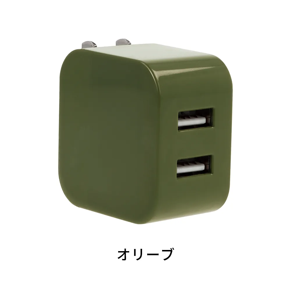 2ポート　USBアダプター3.4A