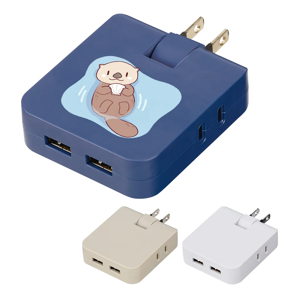マルチアダプター(2AC＋2USB)