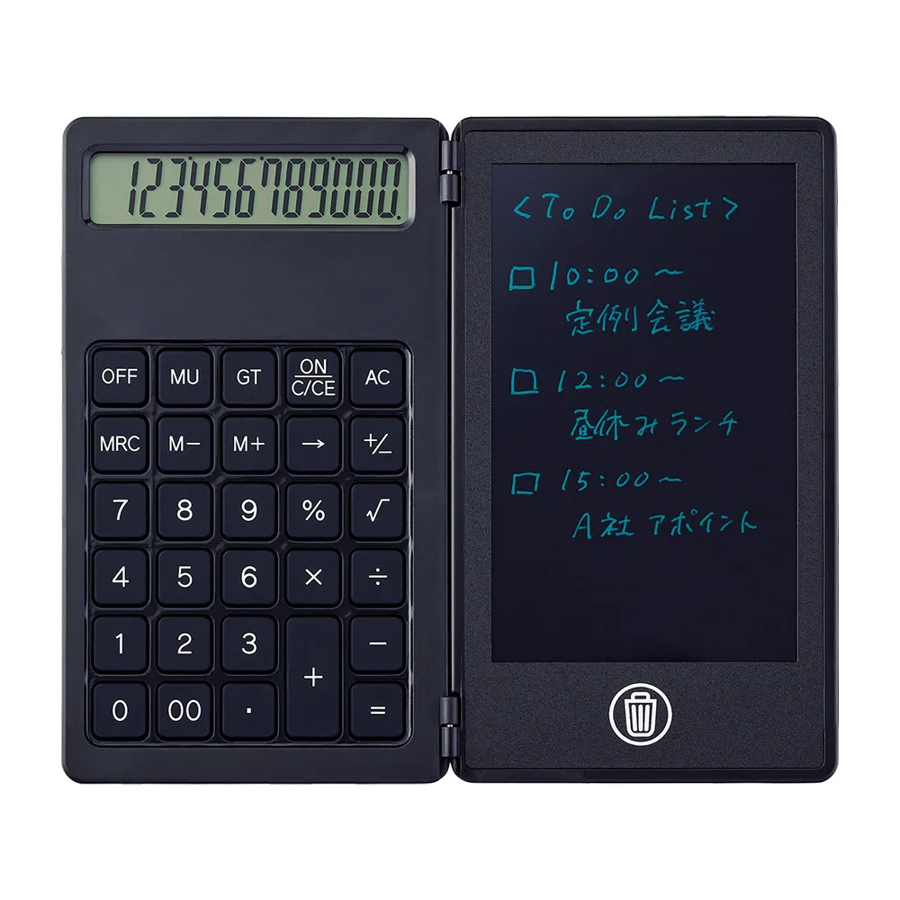 電卓付き電子メモ(4.4インチ)