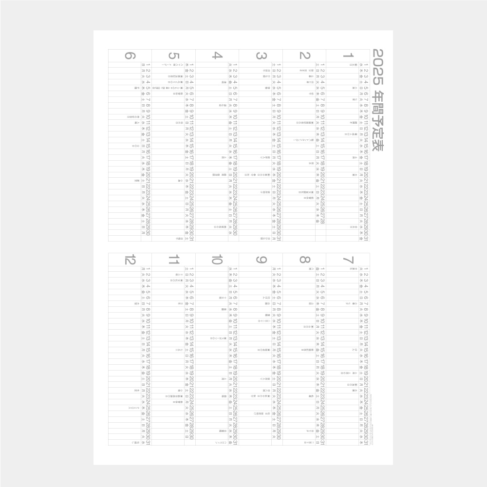 ｽｰﾊﾟｰｶﾗｰｼﾞｬﾝﾎﾞ（年間予定表付）IC500