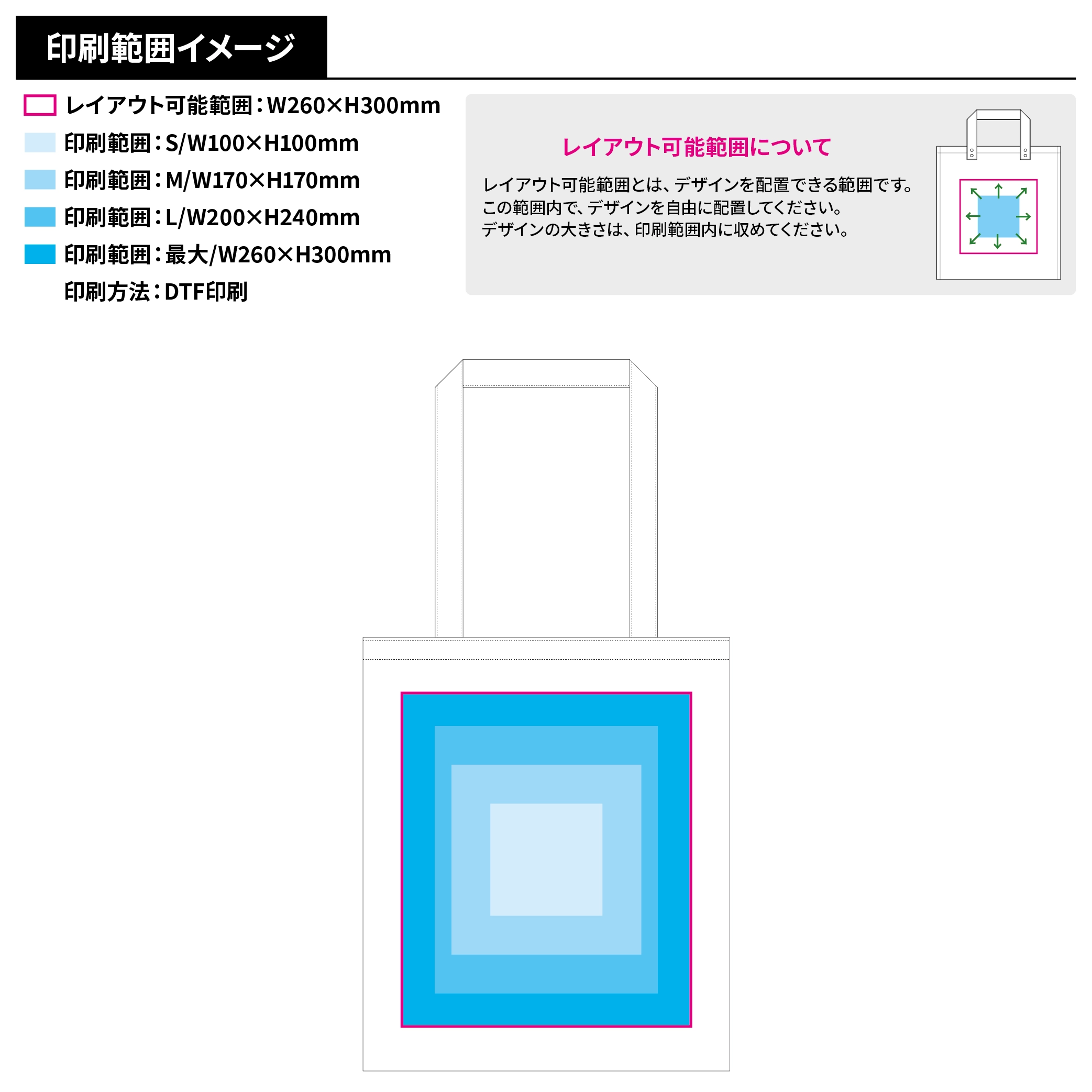 オーガニック厚手コットン　フラットショルダートートカラー