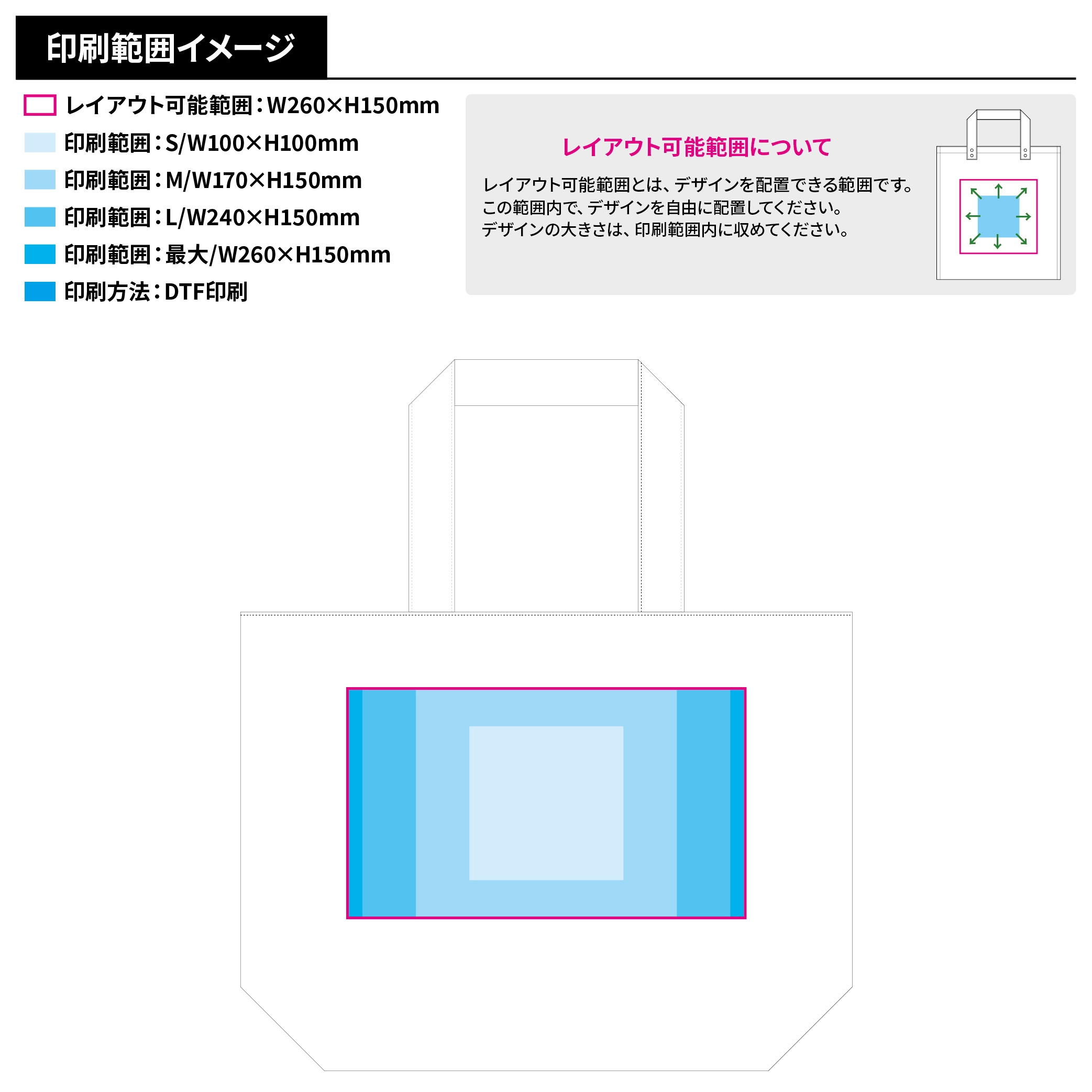 再生不織布スタンダードバッグ