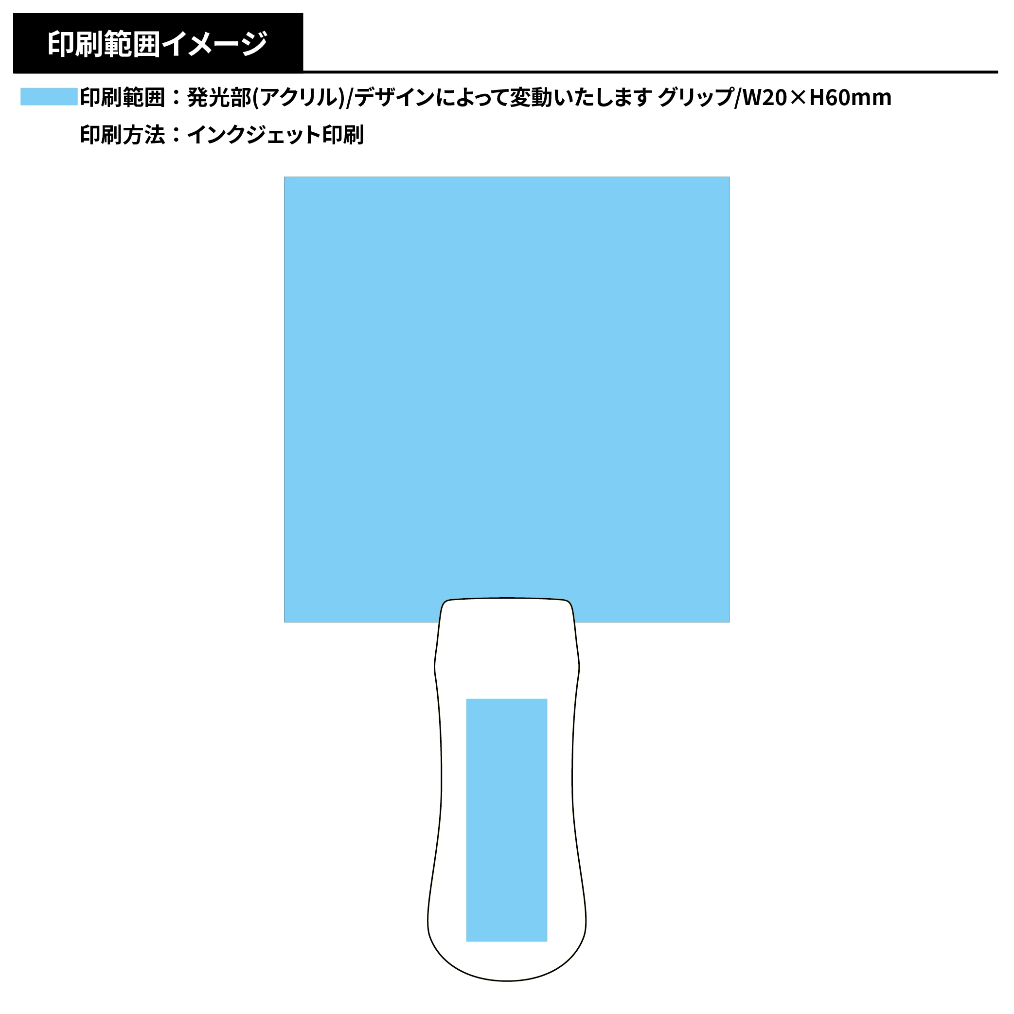 オリジナルアクリルペンライト