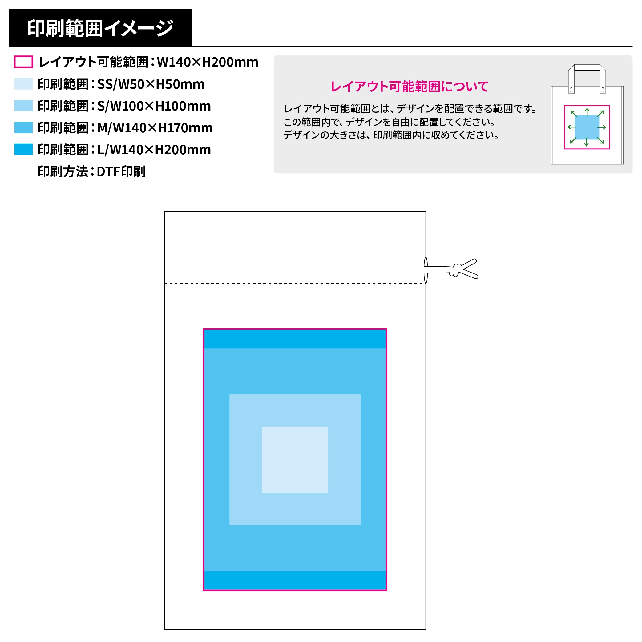 カチオン染めミニブランケット(巾着付)