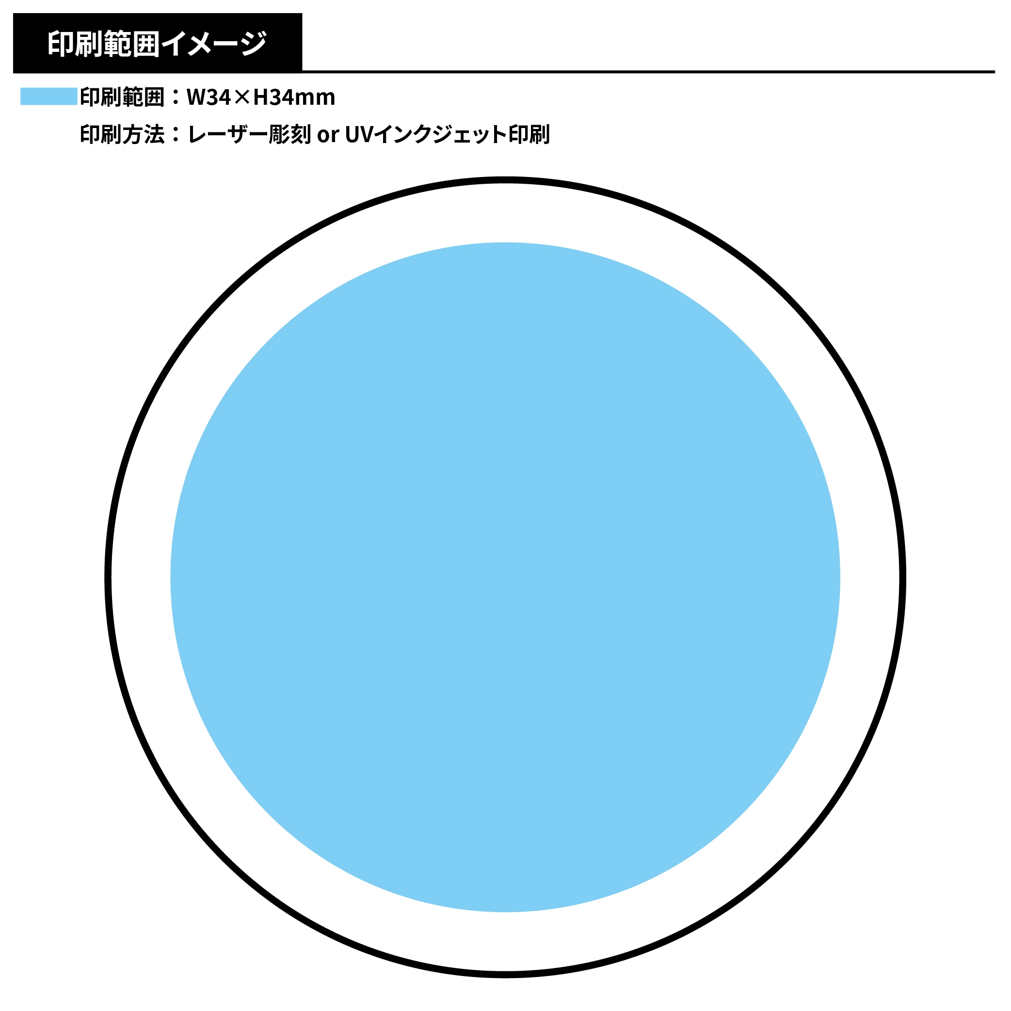 木製マグネット　直径40mm