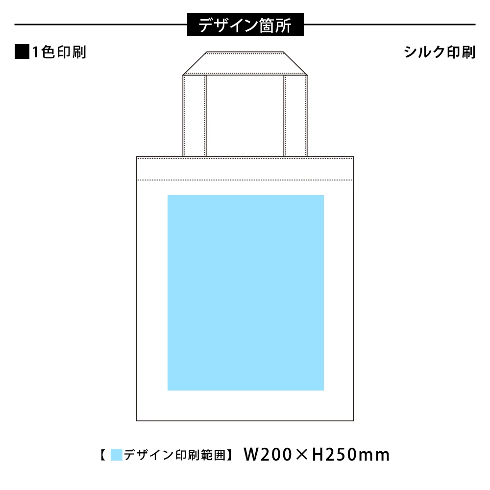 再生不織布A4フラットトート