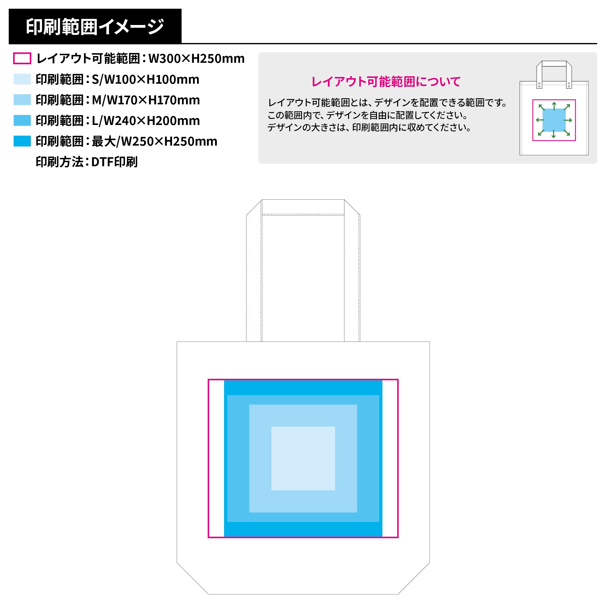 厚手コットンマチ付トート(L)ナチュラル
