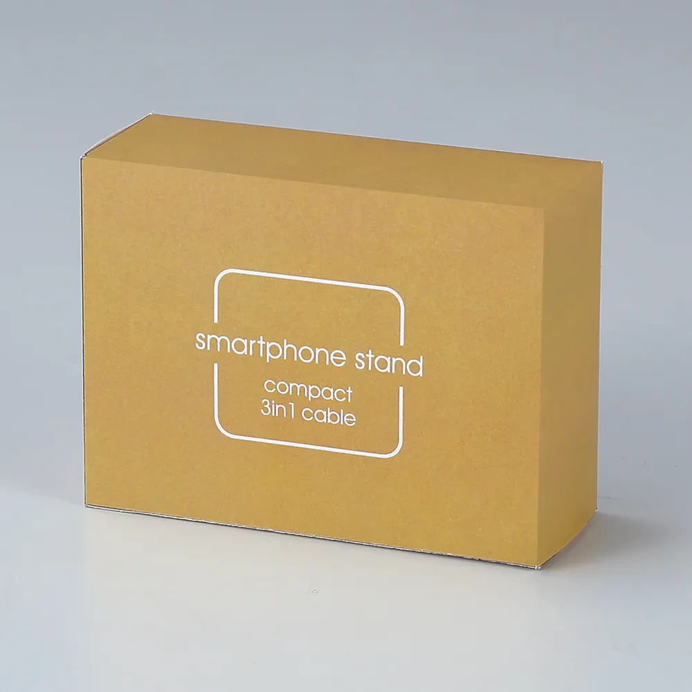 スマホスタンドになるコンパクト3in1ケーブル