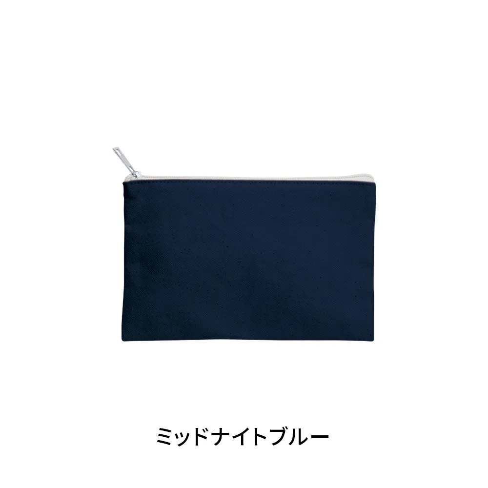 キャンバスフラットポーチ(S)カラー