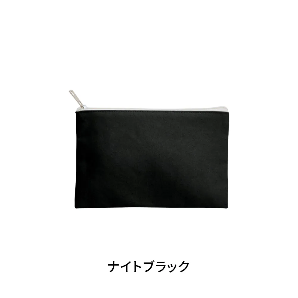 キャンバスフラットポーチ(S)カラー