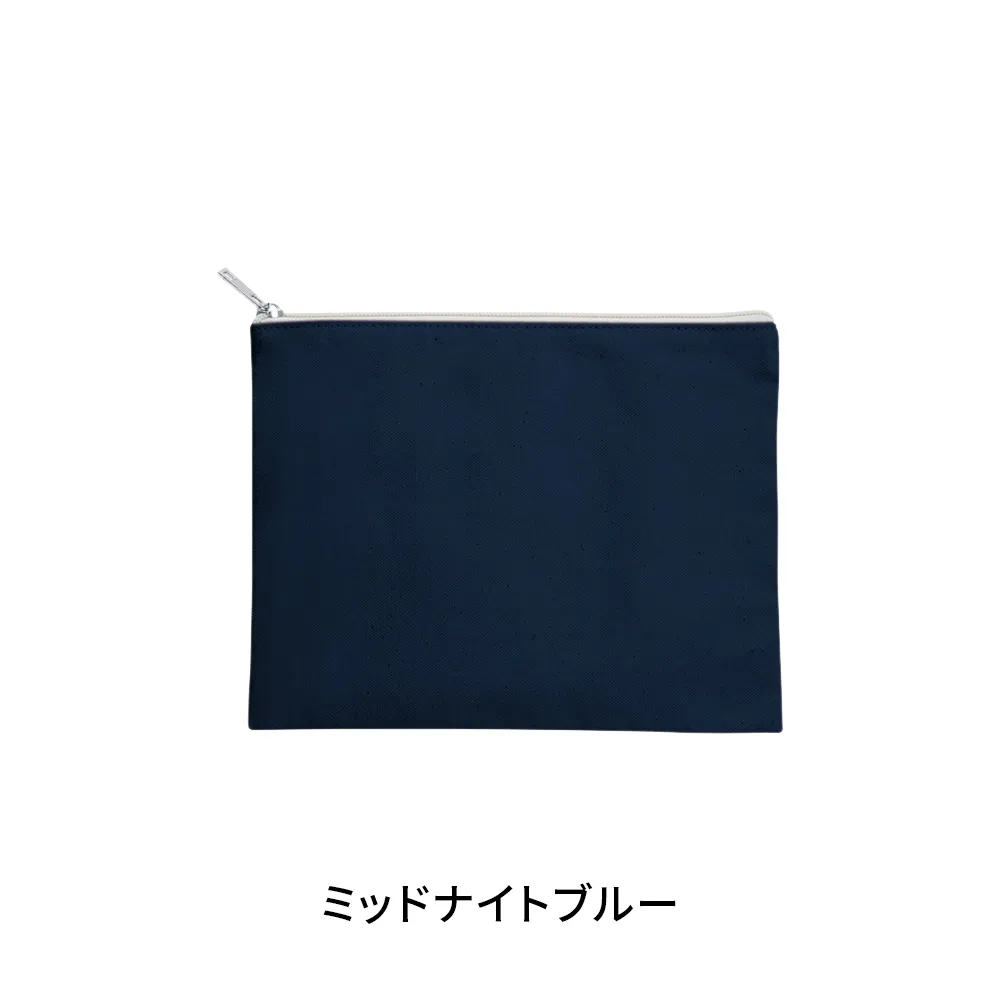 キャンバスフラットポーチ(M)カラー