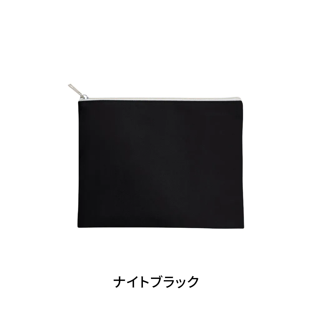 キャンバスフラットポーチ(M)カラー