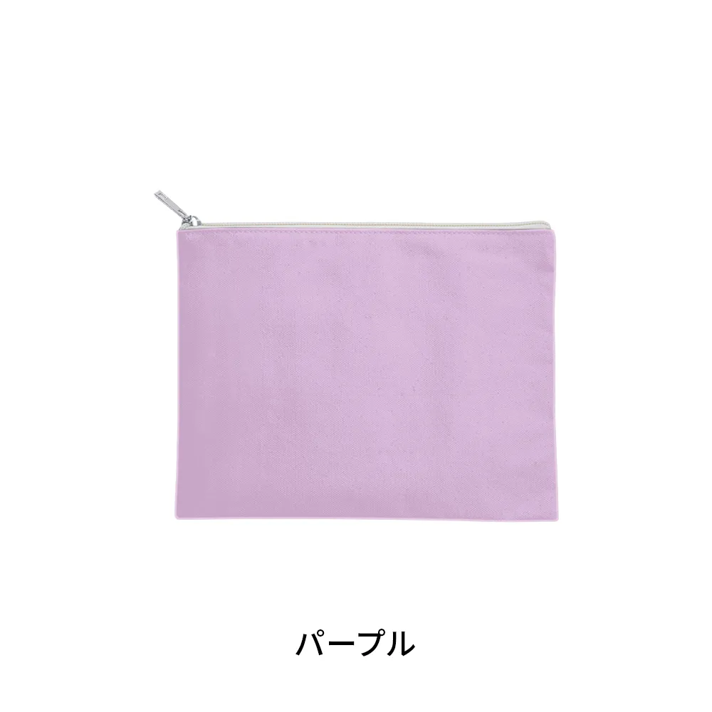 キャンバスフラットポーチ(M)カラー