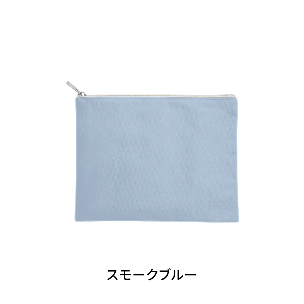 キャンバスフラットポーチ(M)カラー