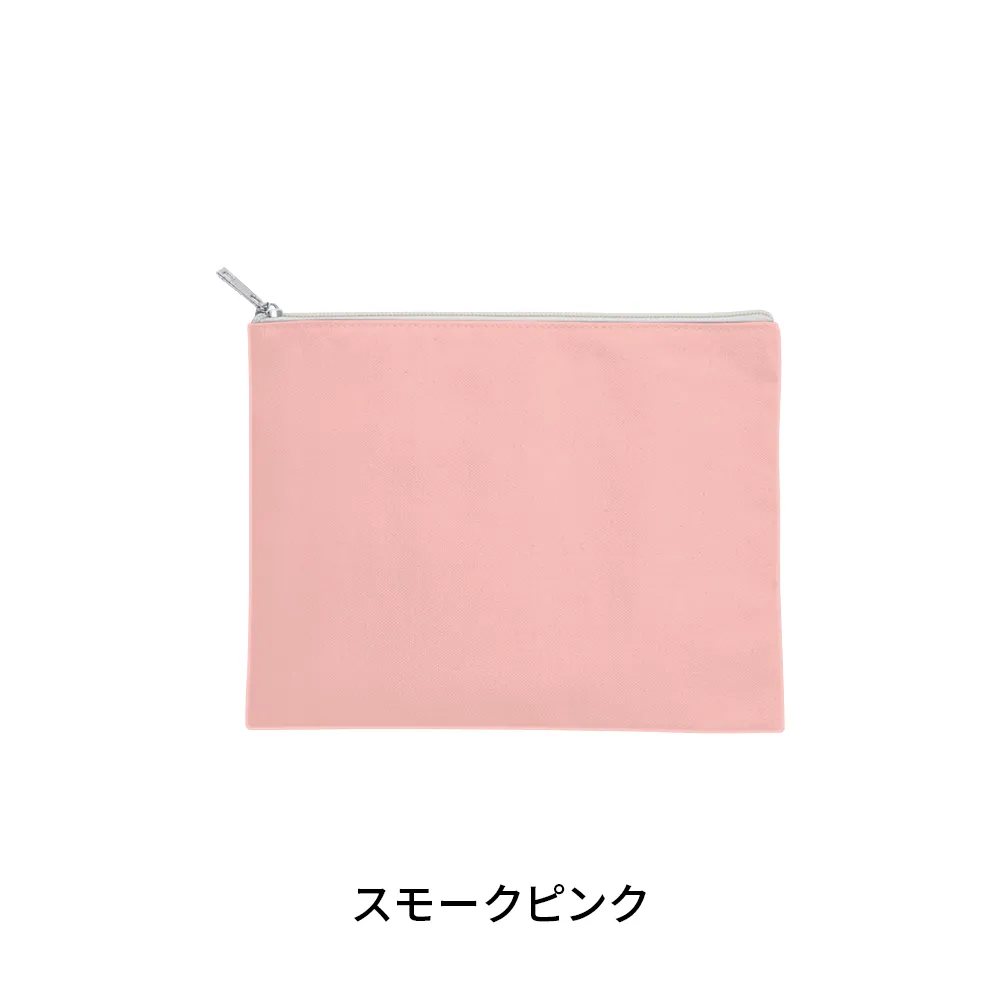 キャンバスフラットポーチ(M)カラー