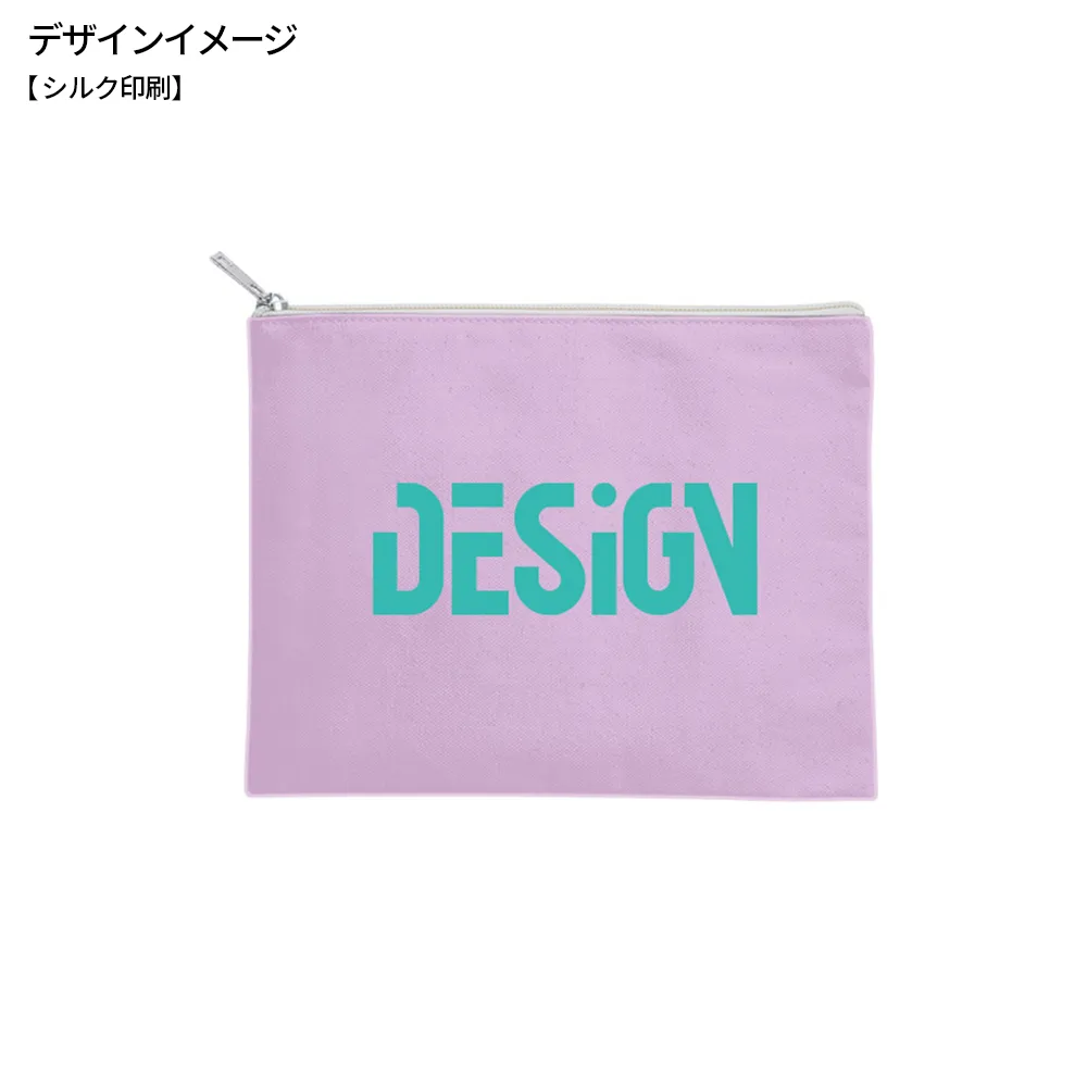 キャンバスフラットポーチ(M)カラー
