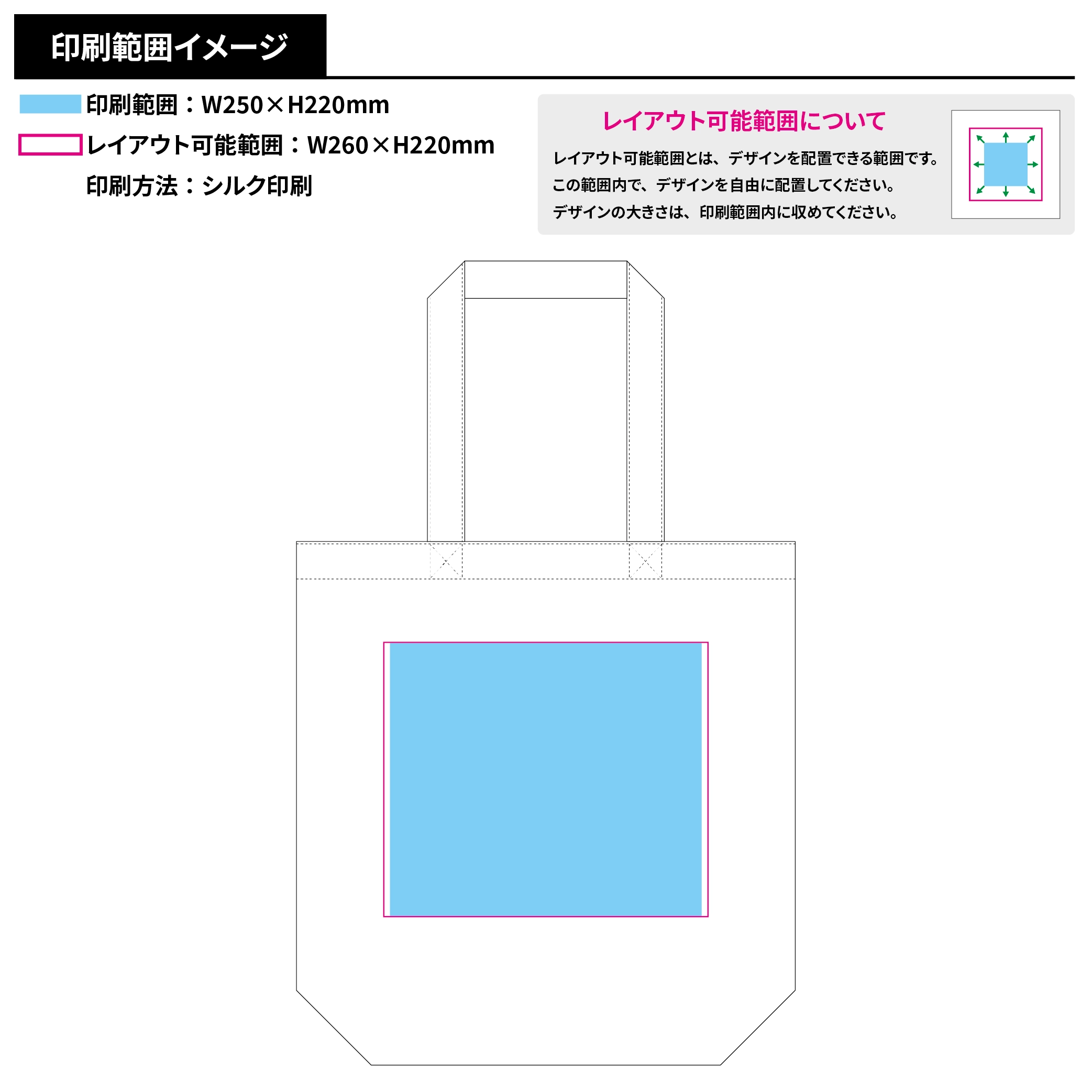 オーガニック厚手コットンバッグ(L)カラー