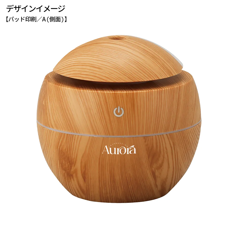 ウッド調ラウンド加湿器