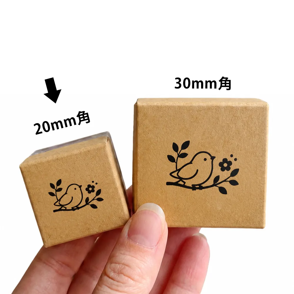 オリジナル 木製スタンプ(20mm角)