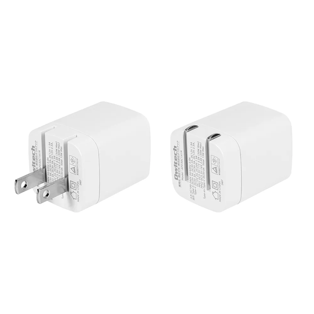 PD30W GaN採用 AC充電器