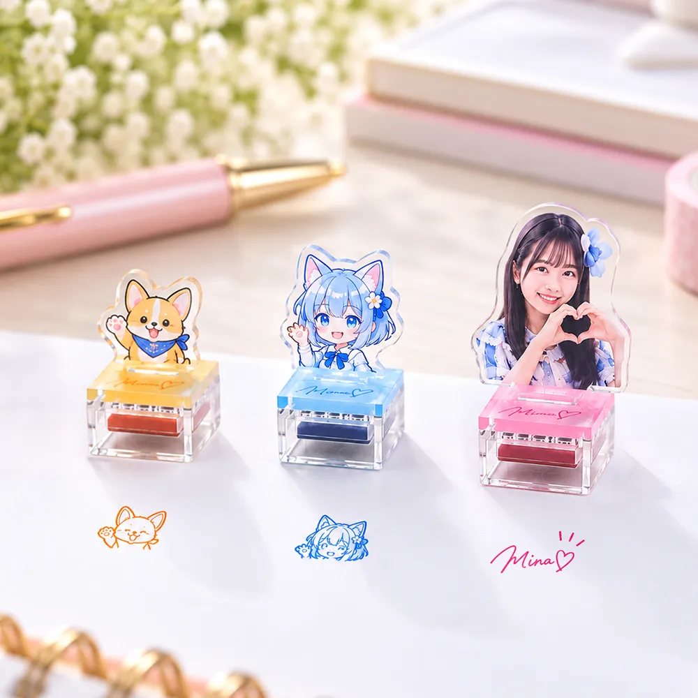 オリジナル アクスタ×スタンプ(20mm角)
