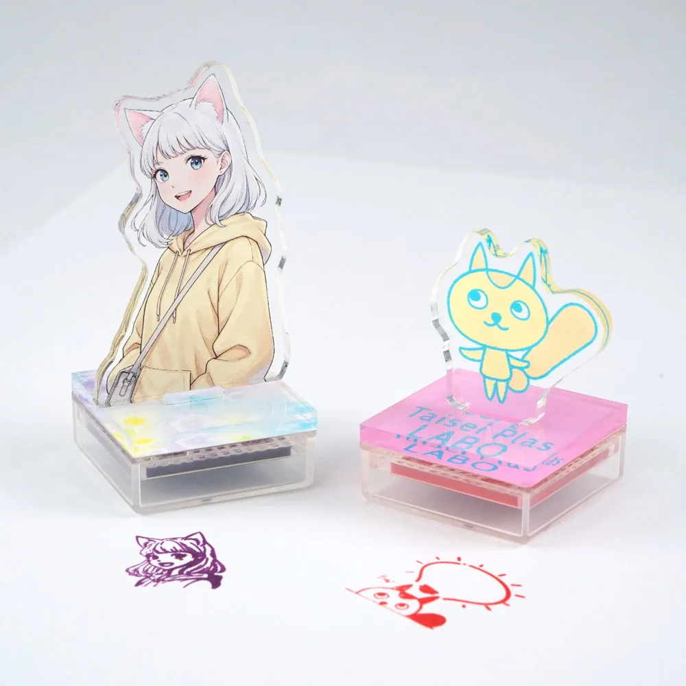 オリジナル アクスタ×スタンプ(30mm角)