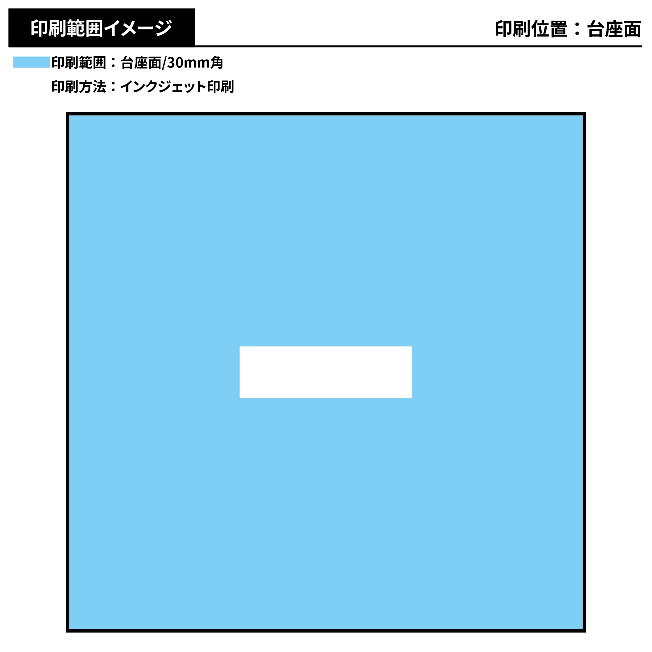 オリジナル アクスタ×スタンプ(30mm角)