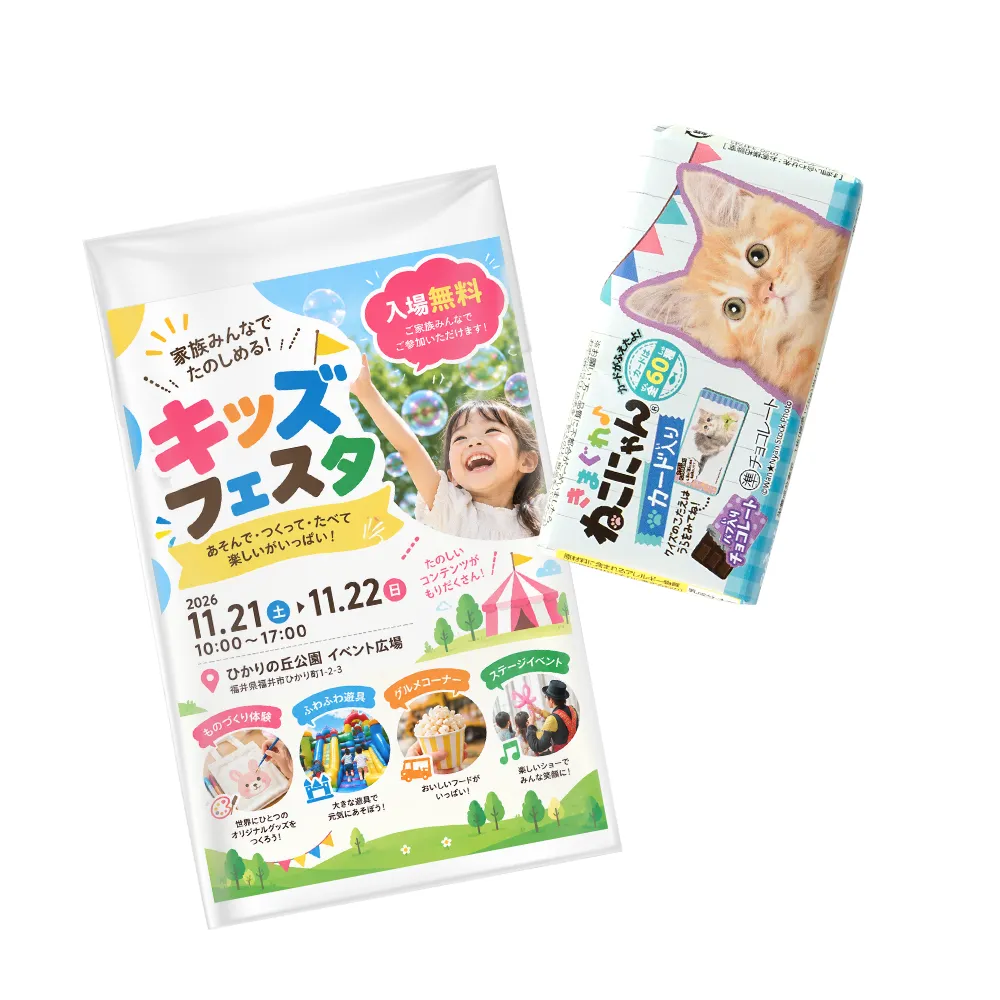 正栄デリシィ きまぐれにゃんこ(オリジナルチラシ)