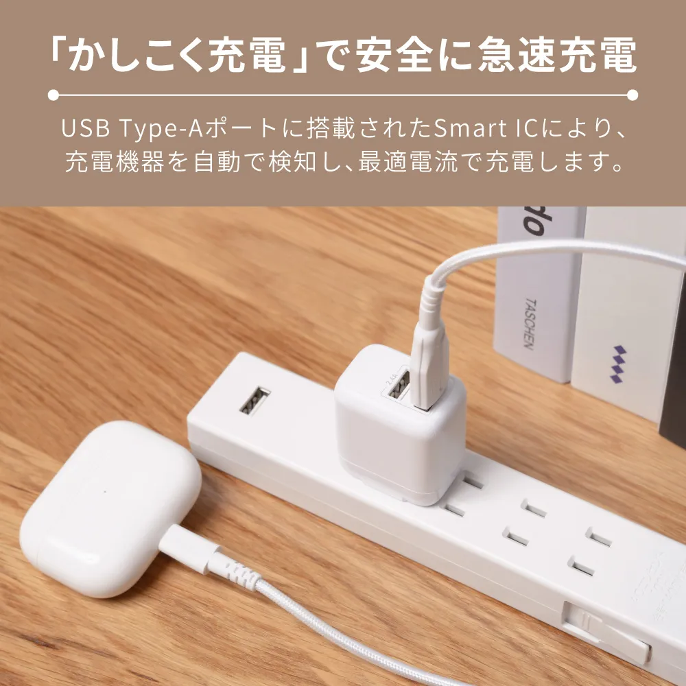 最大12W　コンパクトAC充電器
