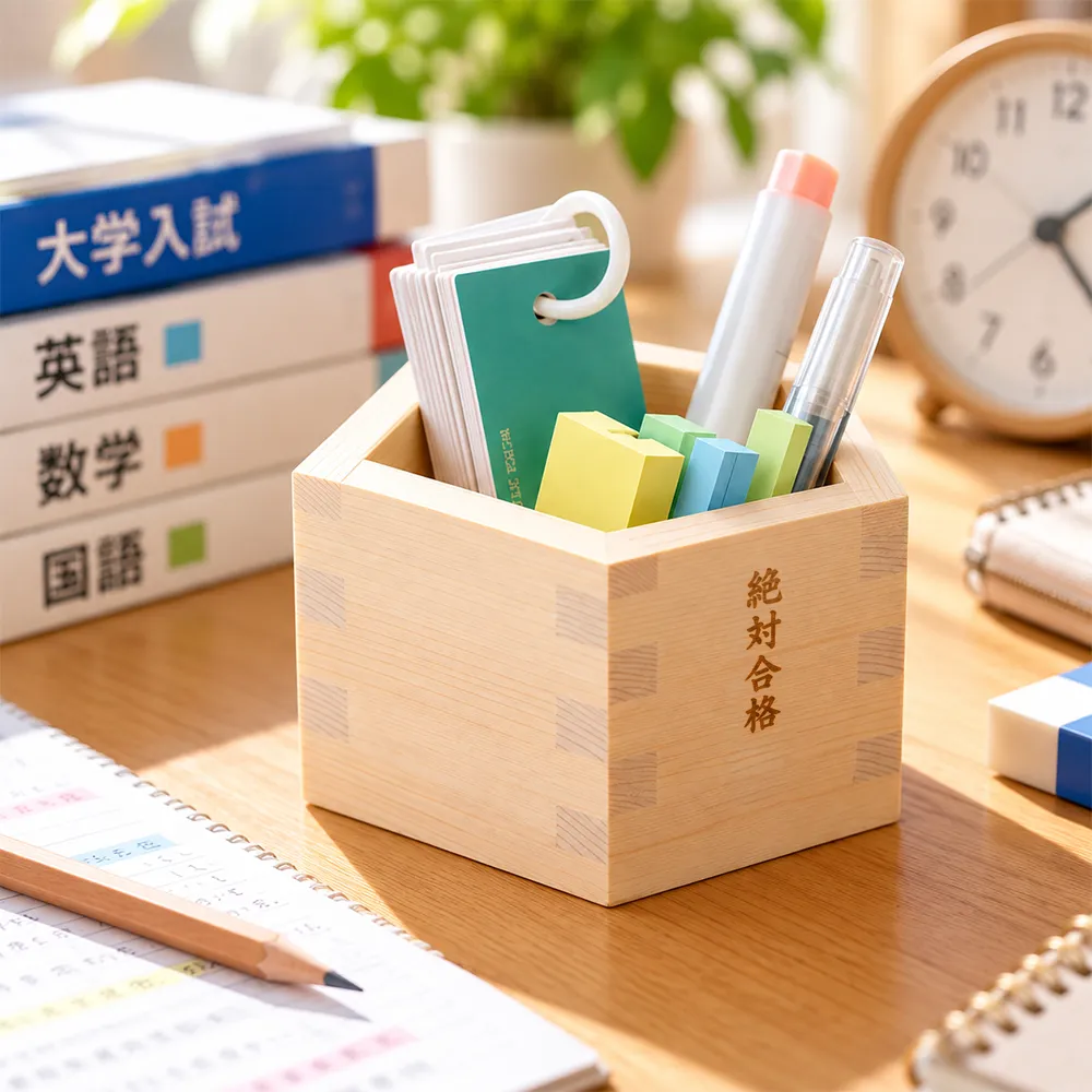 合格枡(五角形の枡)