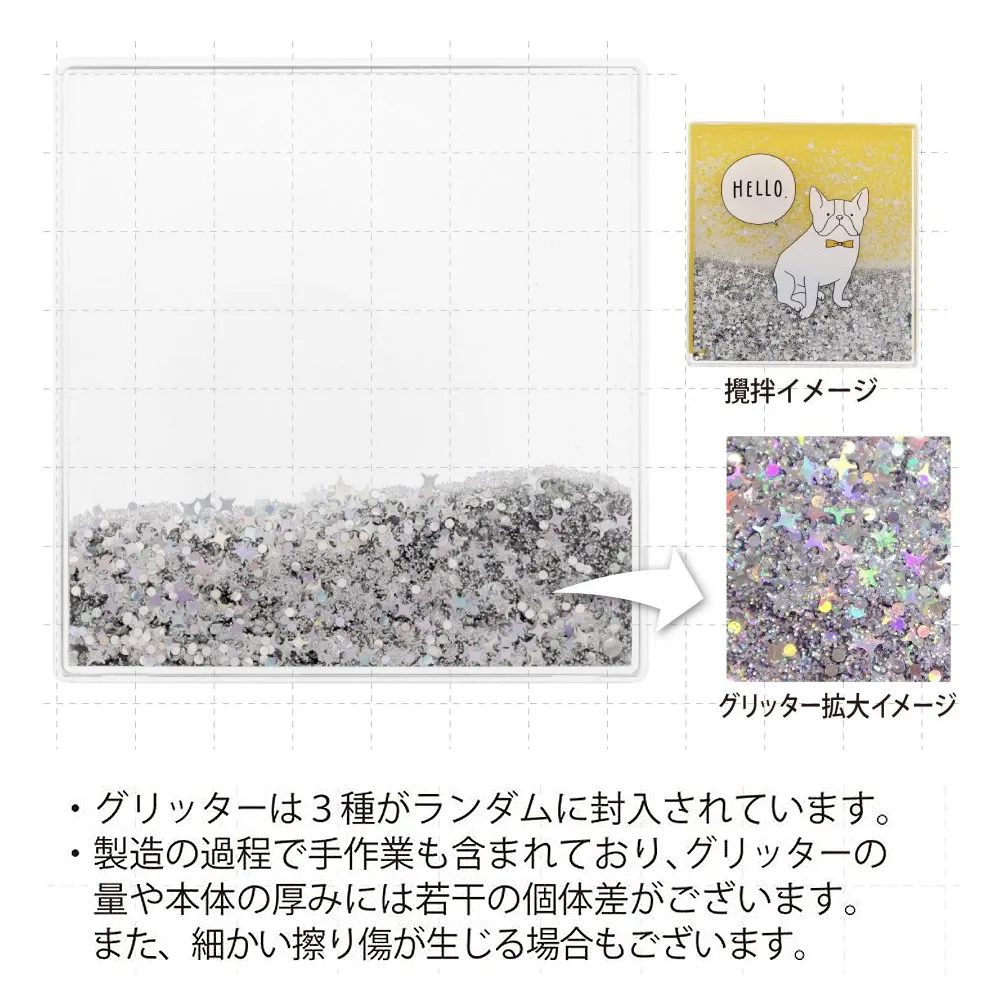 オリジナル オイルインアクリルプレート
