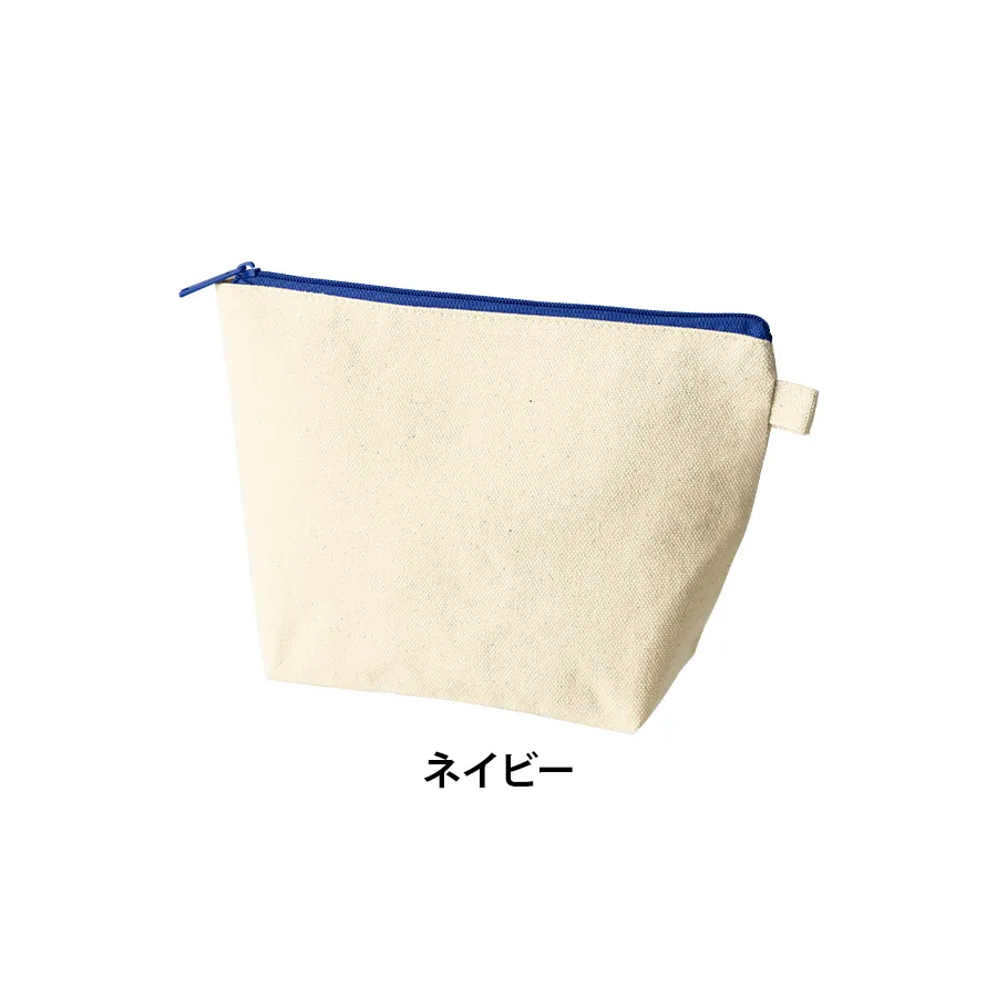 カラーファスナーキャンバスデイリーポーチ