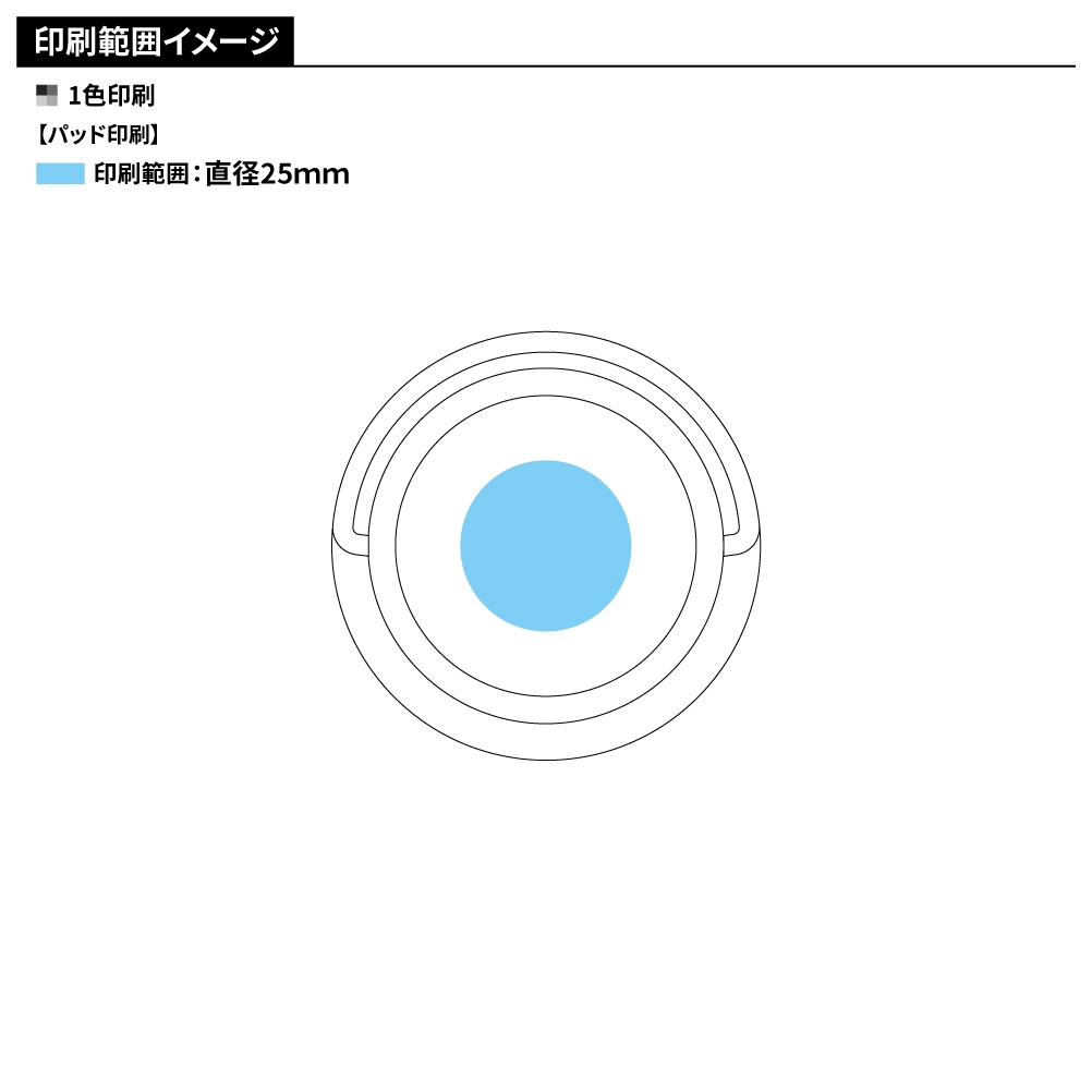 グラデーションハンドルクリアボトル500ml
