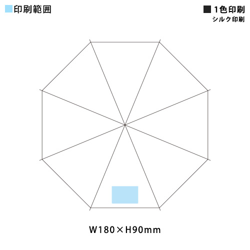 ジャンプ傘65cm 木ハンドル