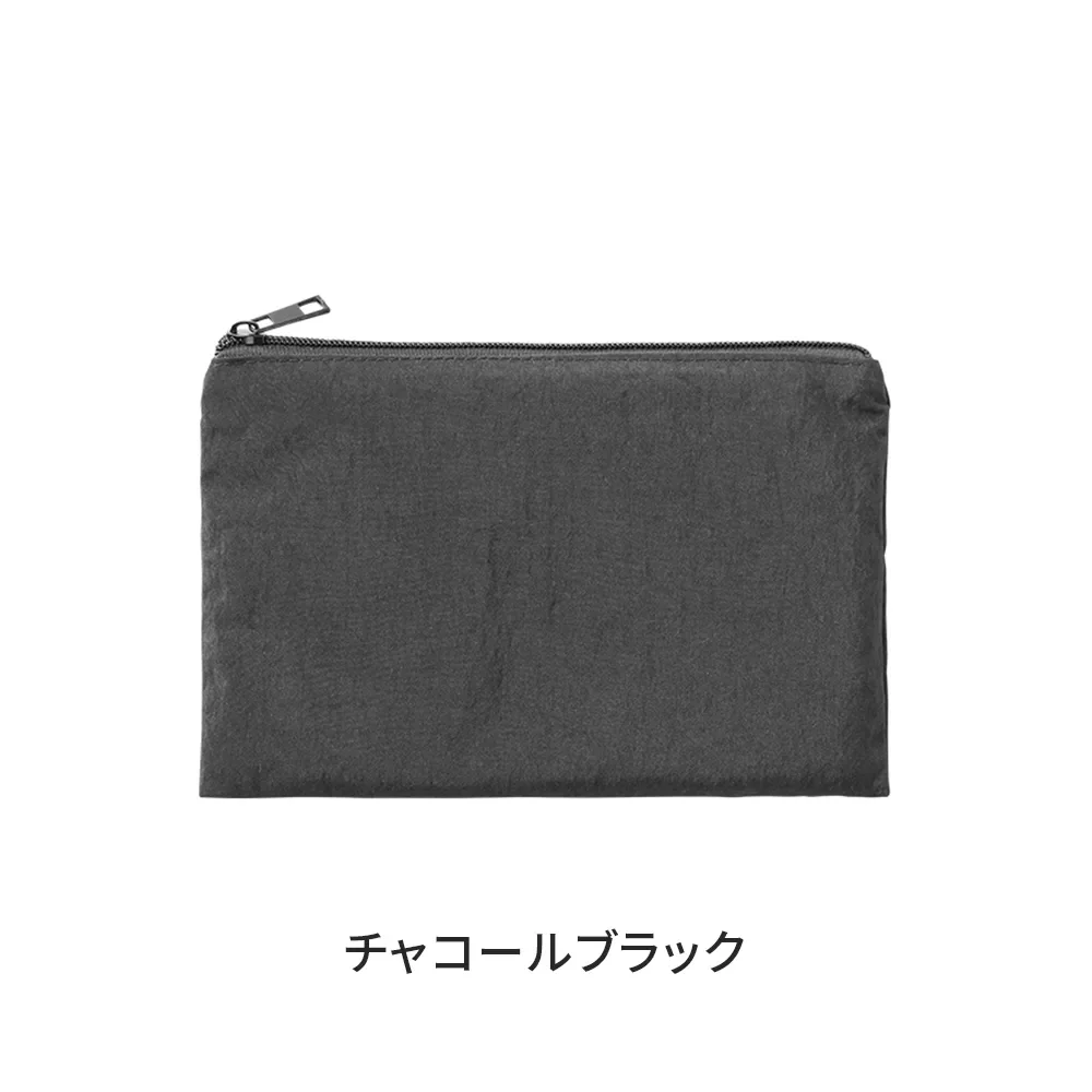 ワッシャーナイロンフラットポーチ(S)