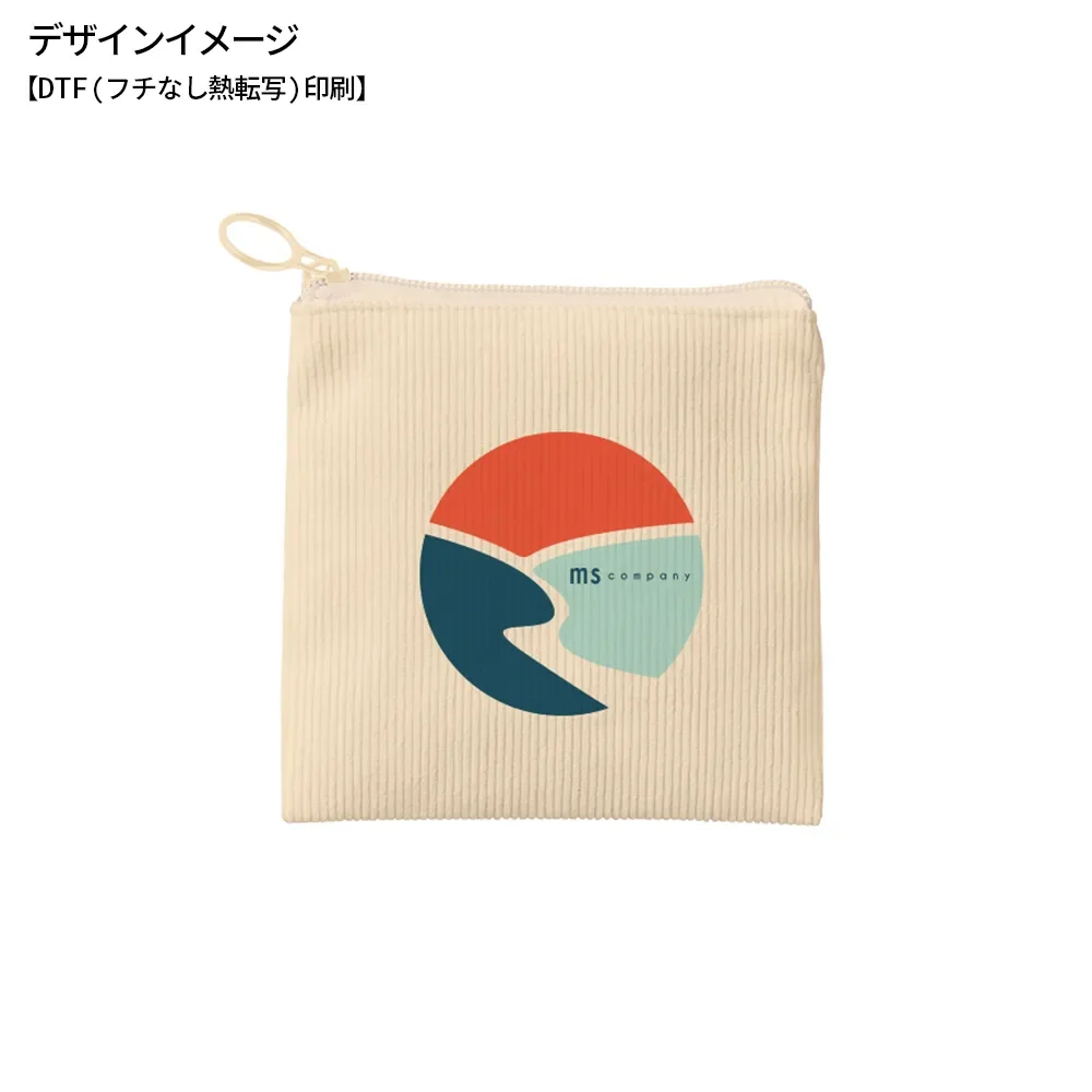 コーデュロイフラットポーチ(SS)