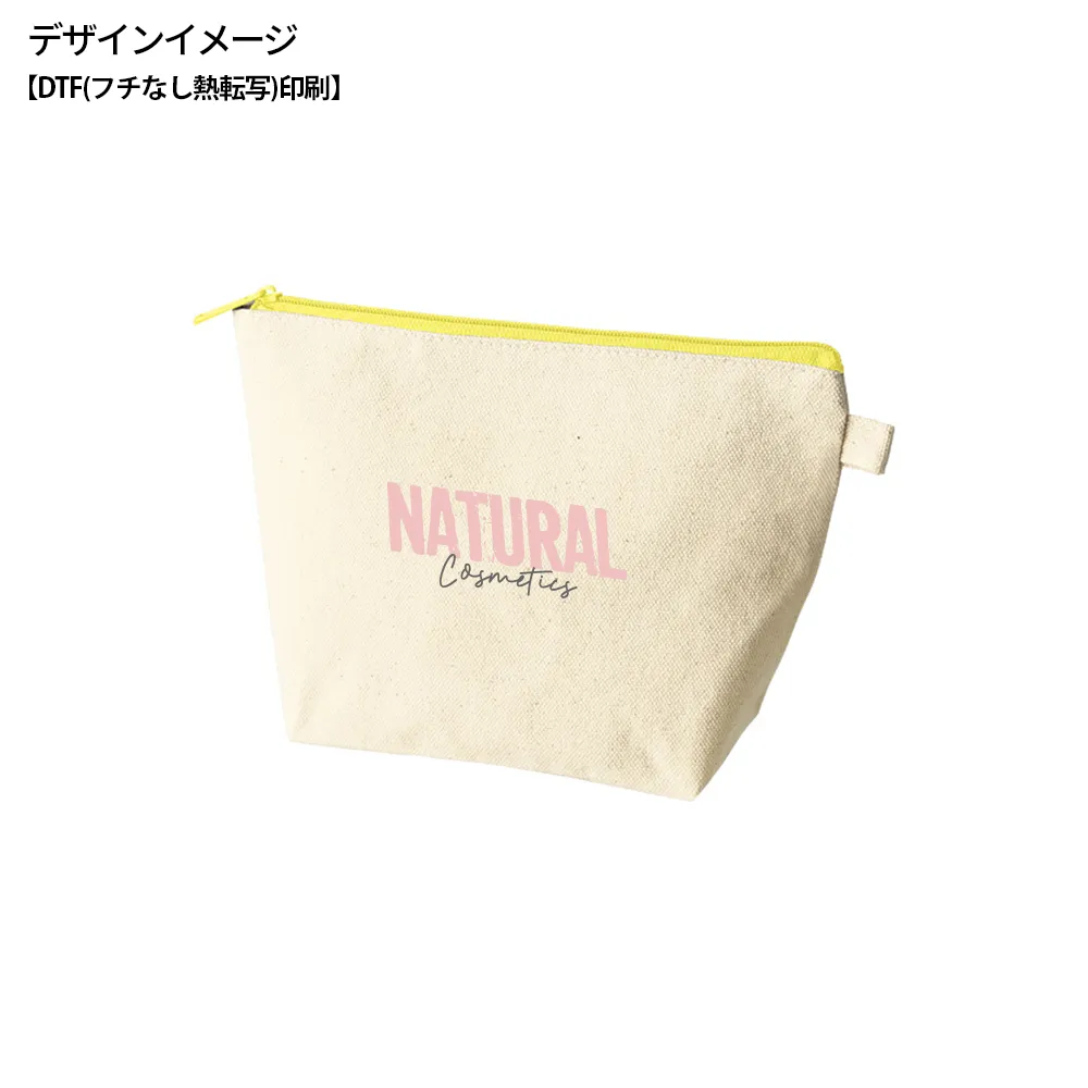 カラーファスナーキャンバスデイリーポーチ