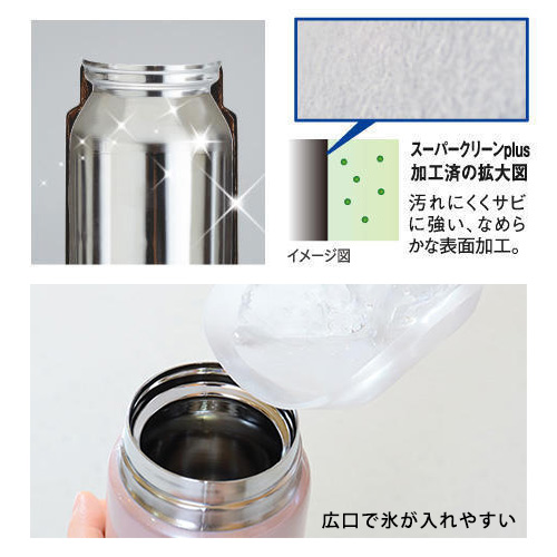 【ﾀｲｶﾞｰ】真空断熱ボトル360ml  MMJ-A362