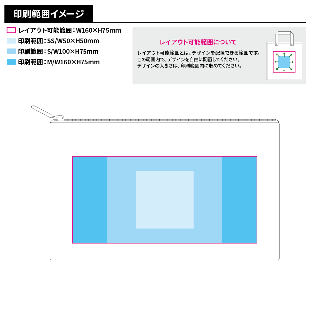 コーデュロイフラットポーチ(S)
