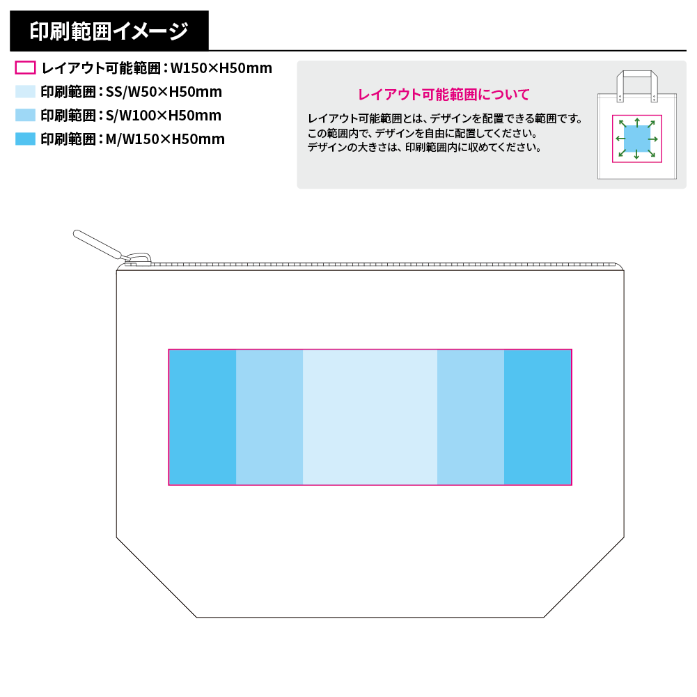 コーデュロイデイリーポーチ(S)