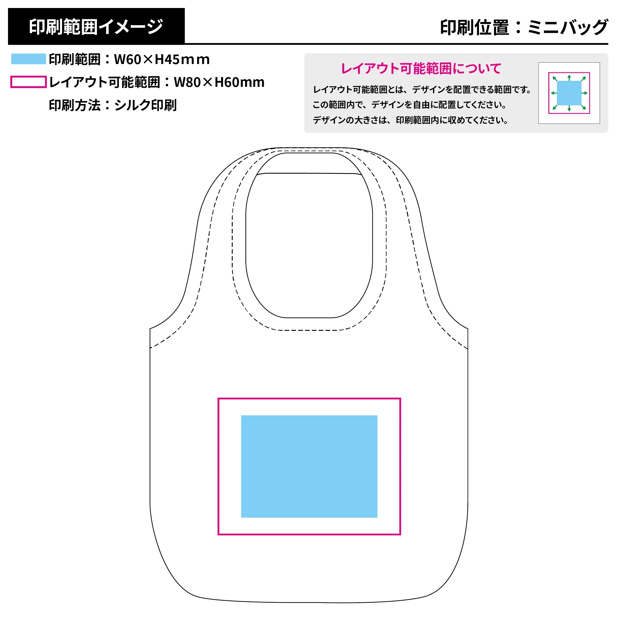 ミニバッグ付き・やわらか撥水トート