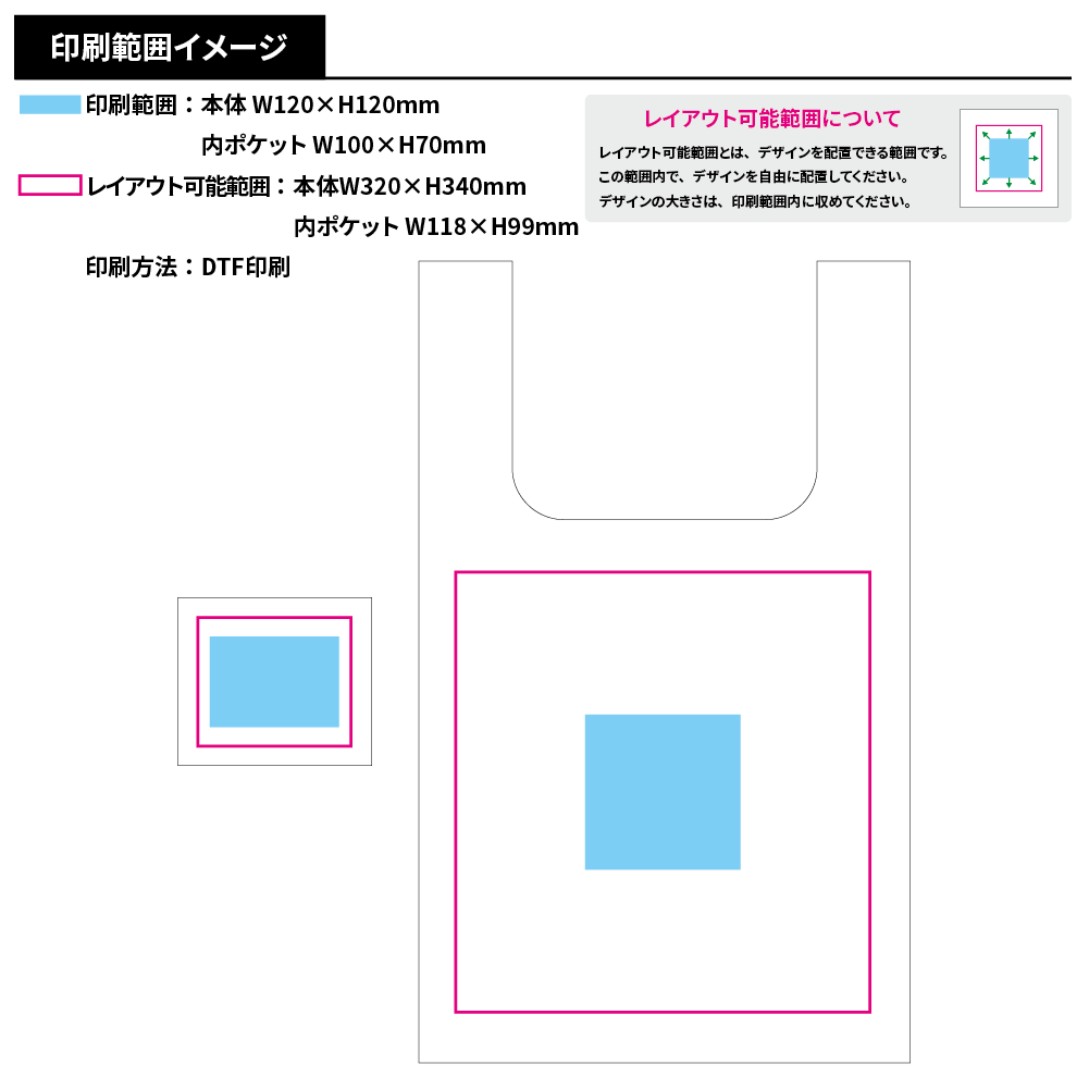 テントクロス 折りたたみトート