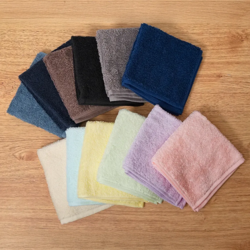 今治刺繍カラーハンドタオル