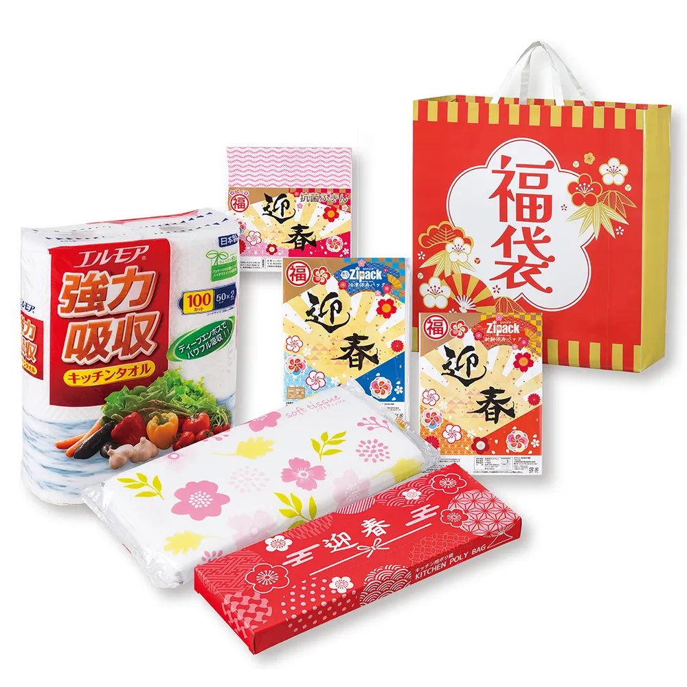 祝いの松竹梅福袋6点セット