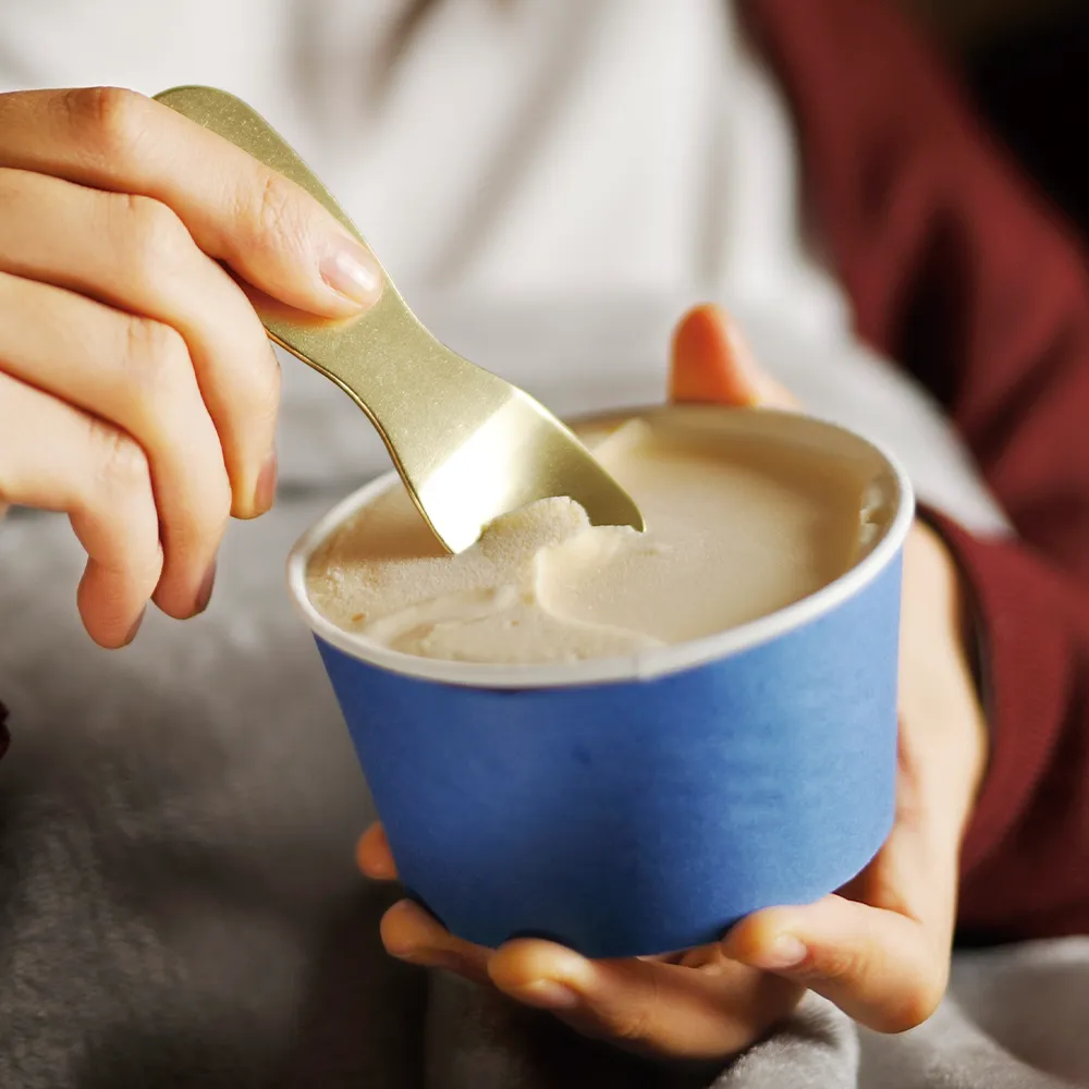 じわっととろけるアイスクリームスプーン