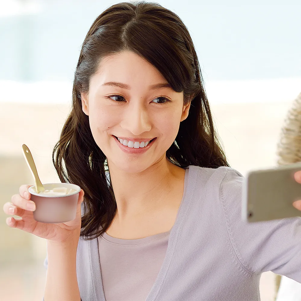 じわっととろけるアイスクリームスプーン