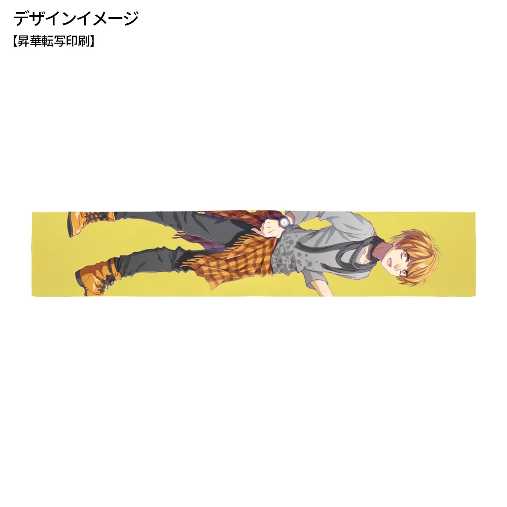 ライトタッチマイクロファイバーマフラータオル(フルカラー印刷)